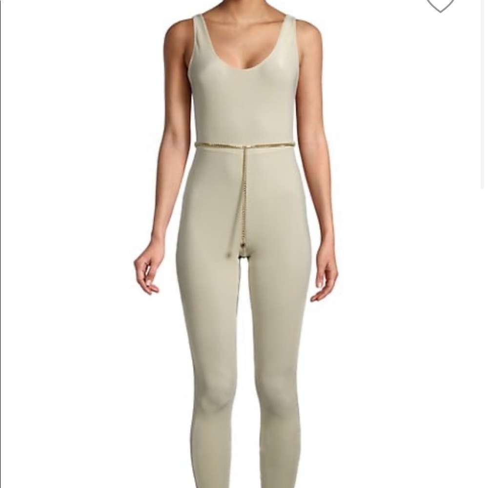 We wore what workout catsuit size S belt included